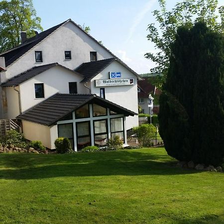 Gasthaus Waldschlosschen Wattenbach Exterior foto
